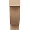 Ekena Millwork 12"W x 24"D x 36"H Classic Alpine Rough Cedar Woodgrain TimberThane Corbel, Primed Tan CORUR12X24X36ALPRCPR - alternate 5